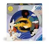 Kruhové puzzle: Little Sun - Správný pocit 500 dílků 2D Puzzle;Puzzle pro dospělé - Ravensburger