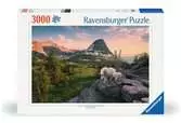 Alpine Goat With Baby 3000p Puslespil;Puslespil for voksne - Ravensburger