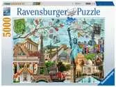 Big City Collage Puzzle;Puzzle da Adulti - Ravensburger