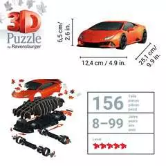 Lamborghini Huracán Evo oranžové 108 dílků - obrázek 5 - Klikněte pro zvětšení
