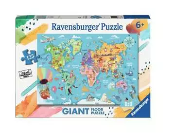 Mappa del mondo Puzzle;Puzzle per Bambini - immagine 1 - Ravensburger