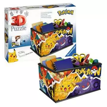 Storage Box - Pokemon 3D Puzzle;Organizador - imagen 3 - Ravensburger