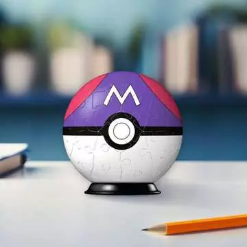 Pokémon Masterball  viola 3D Puzzle;Puzzle-Ball - immagine 6 - Ravensburger