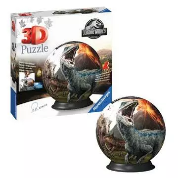 Puzzle ball Jurassic World 3D Puzzle;Puzzle-Ball - immagine 3 - Ravensburger