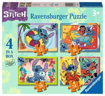 Puzzle Ravensburger Lilo & Stitch puzzle rond Stitch (500 pièces)