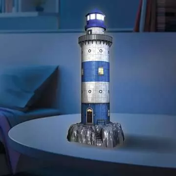 Phare Night Edition 216p Puzzles 3D;Monuments puzzle 3D - Image 8 - Ravensburger