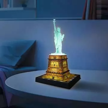 Statue of Liberty Light Up 3D Puzzle®;Night Edition - bilde 10 - Ravensburger