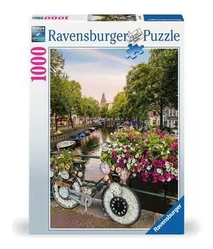 Na kole v Amsterdamu 1000 dílků 2D Puzzle;Puzzle pro dospělé - obrázek 1 - Ravensburger