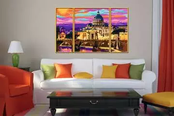 Sunset in Rome Loisirs créatifs;Peinture - Numéro d’art - Image 3 - Ravensburger